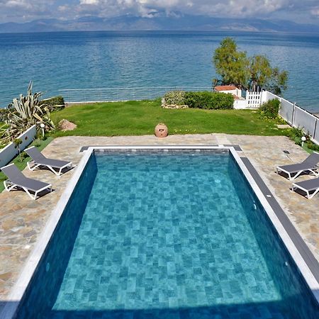 Antorina Beachfront Villas With Private Pools Kamari  Bagian luar foto