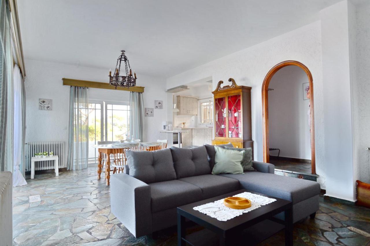 Antorina Beachfront Villas With Private Pools Kamari  Bagian luar foto