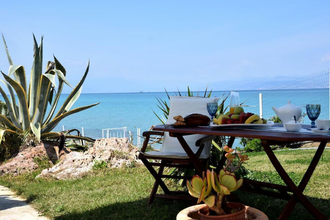 Antorina Beachfront Villas With Private Pools Kamari  Bagian luar foto