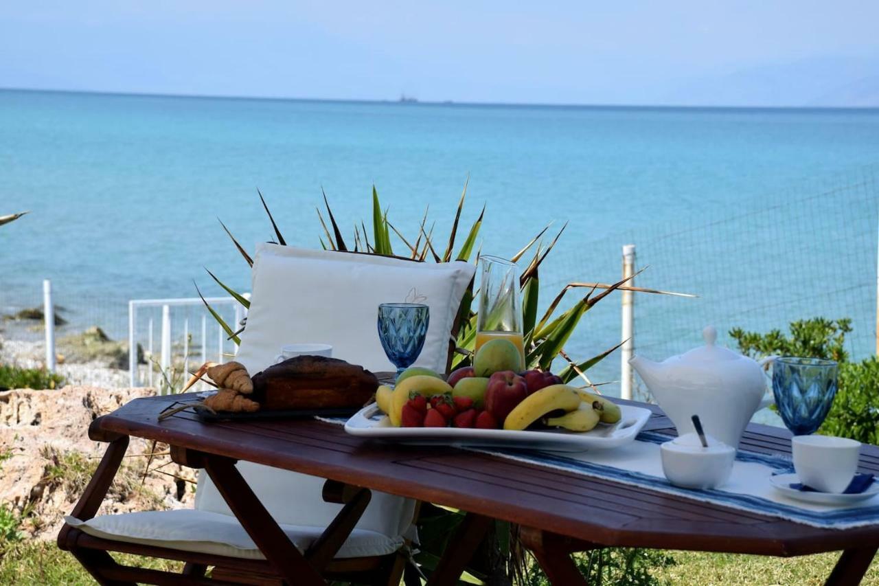 Antorina Beachfront Villas With Private Pools Kamari  Bagian luar foto