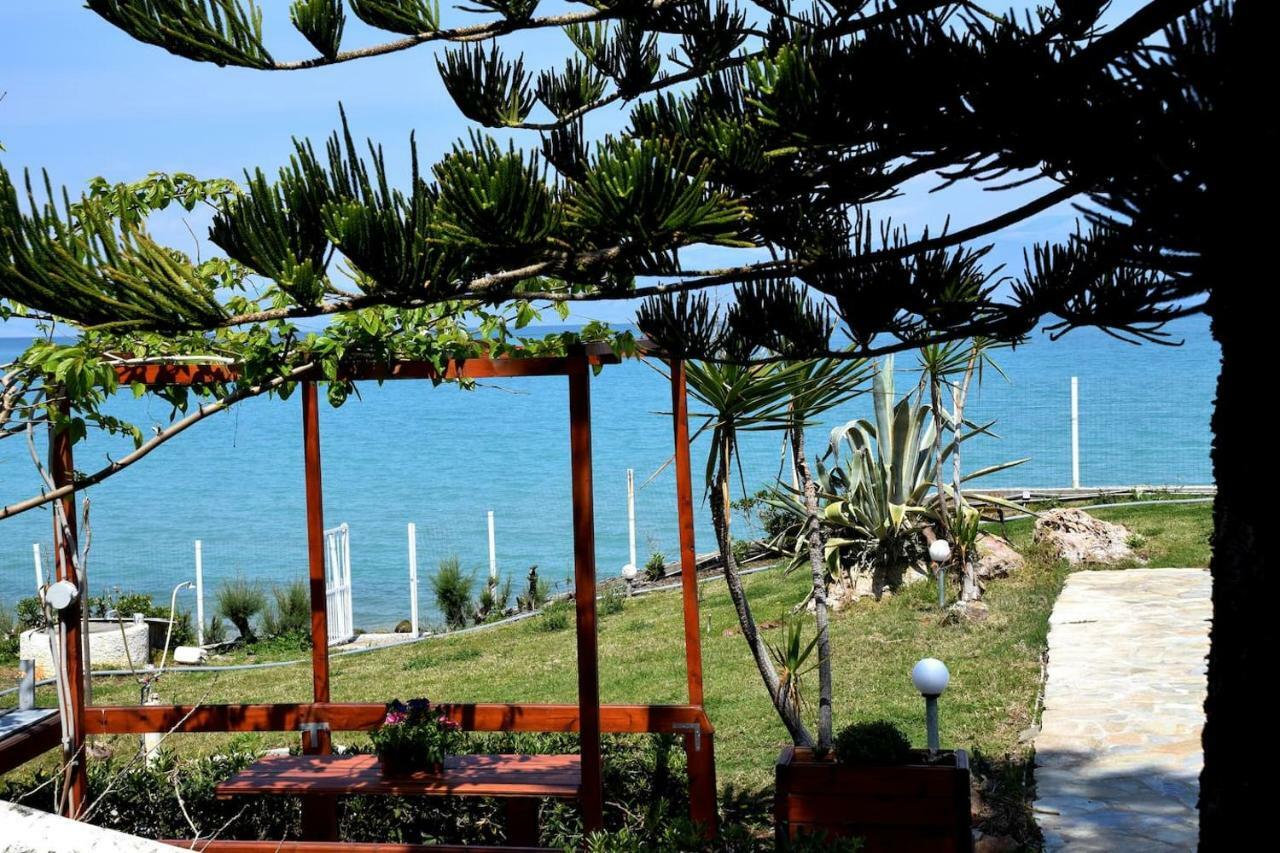 Antorina Beachfront Villas With Private Pools Kamari  Bagian luar foto