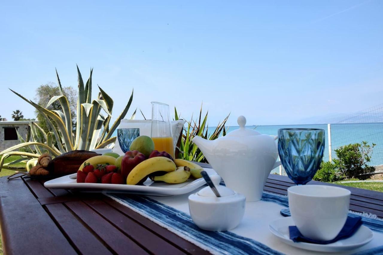 Antorina Beachfront Villas With Private Pools Kamari  Bagian luar foto