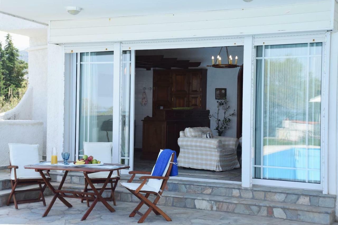 Antorina Beachfront Villas With Private Pools Kamari  Bagian luar foto